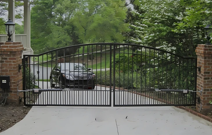 Metal Electric Driveway Gates 5